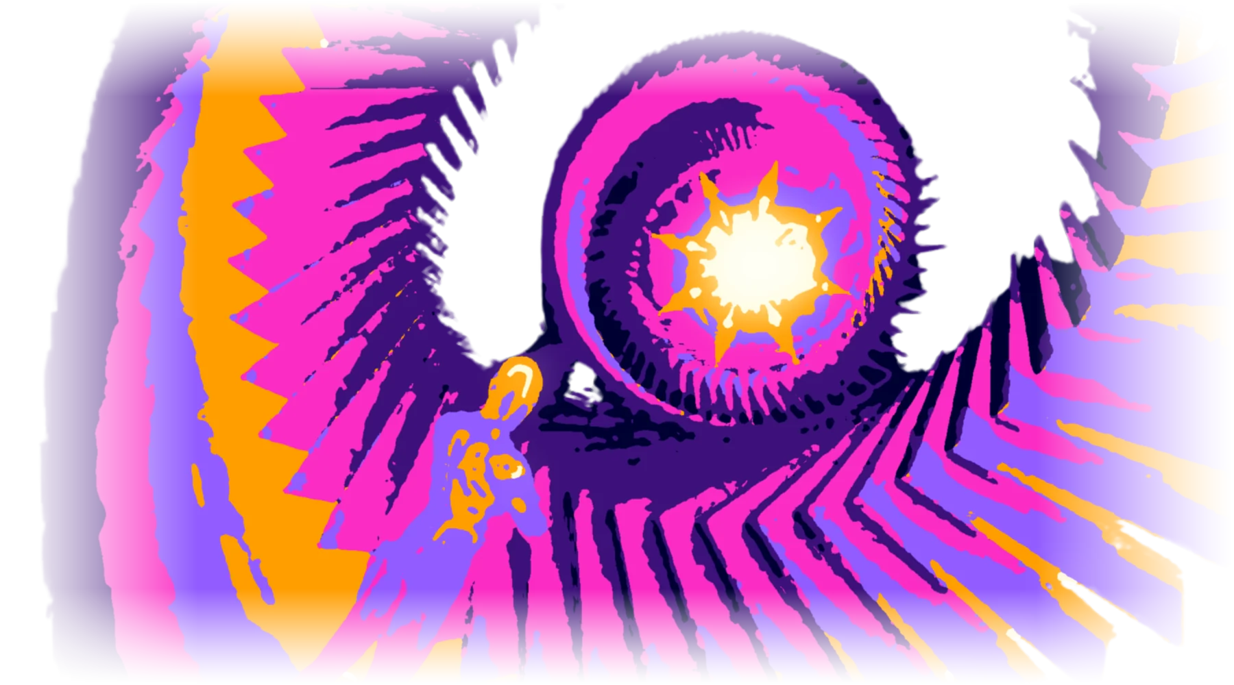 288309c3-620a-42c1-bb5d-fa2f8269a483 Illustration : une personne gravit un escalier en spirale vers la lumière